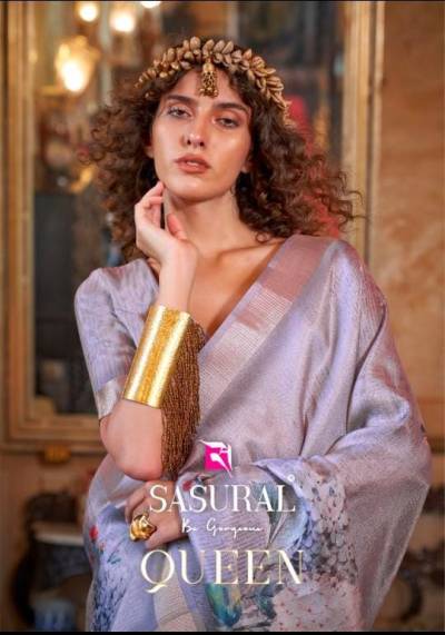 SASURAL QUEEN 501 TO 510 DESIGNER SAREE WHOLESALER IN INDIA